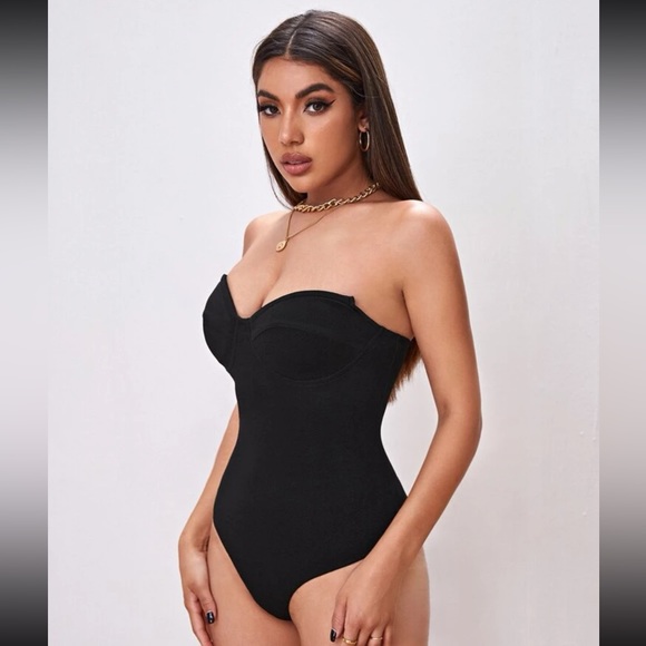 Solid Tube Bodysuit - Picture 1 of 3